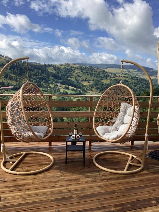 Les Chalets Bambi & Jacuzzi Privatif La Bresse Buitenkant foto